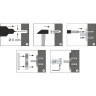 Дозатор жидкого мыла WASSERKRAFT NAU K-7799 навесной